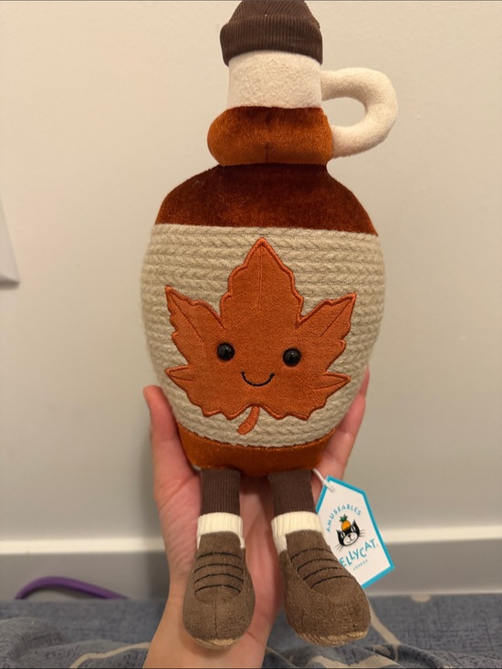 Jellycat Accessories - Jellycat Maple Syrup Bottle - Canada limited édition